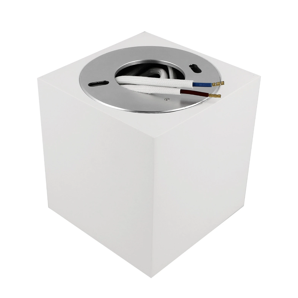 Miniatuur van Yphix opbouwspot kantelbaar enkel vierkant wit GU10 (50114824)