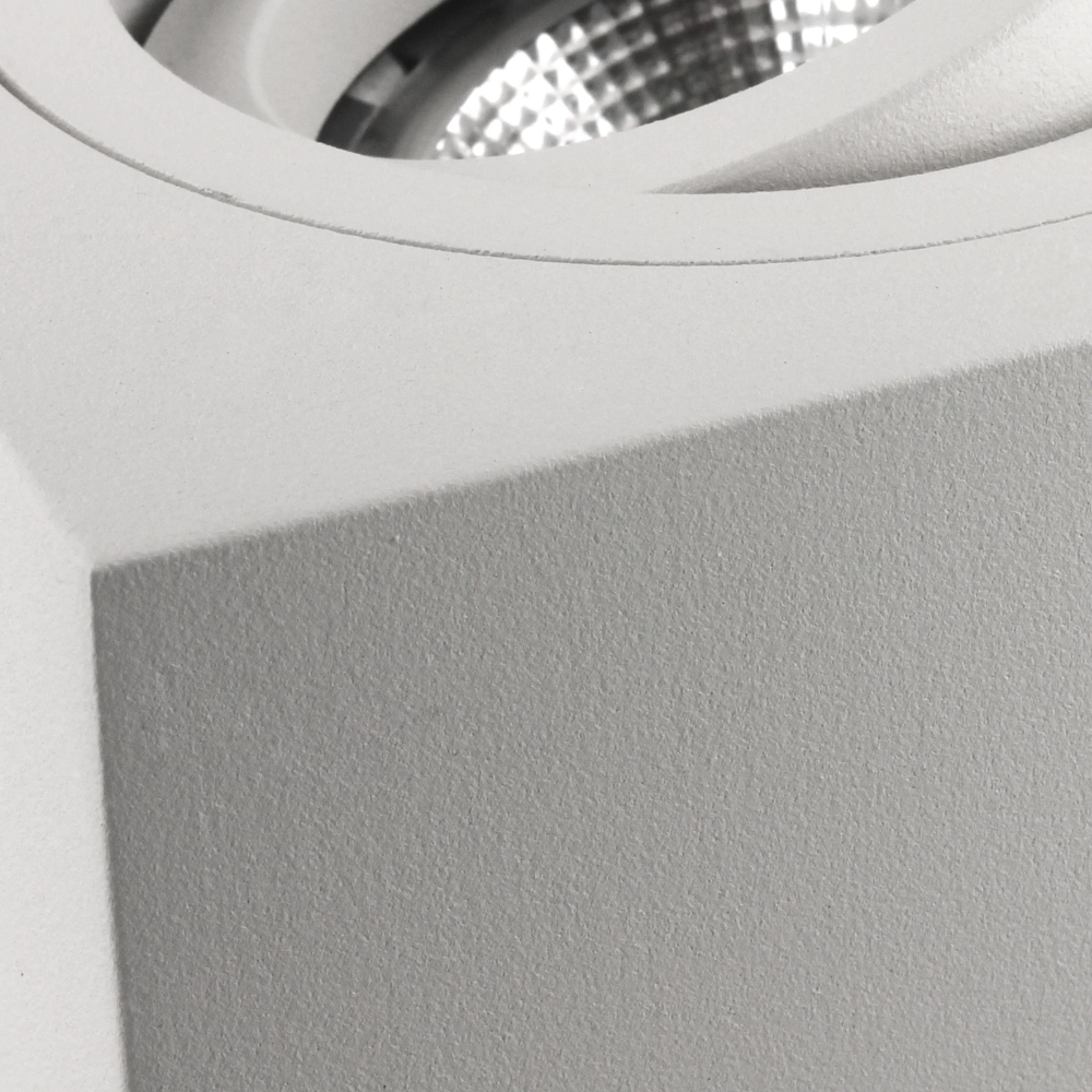 Miniatuur van Yphix opbouwspot kantelbaar enkel vierkant wit GU10 (50114824)