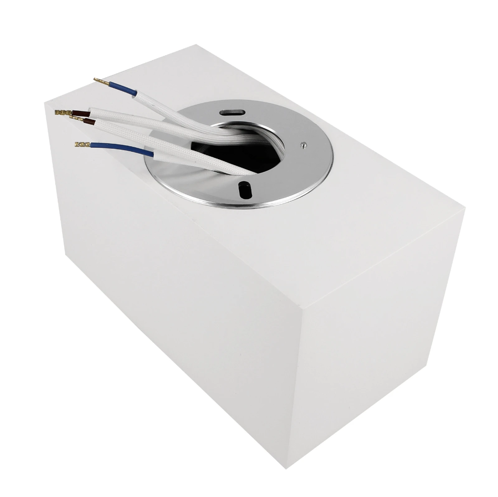 Miniatuur van Yphix opbouwspot kantelbaar dubbel vierkant wit GU10 (50114826)