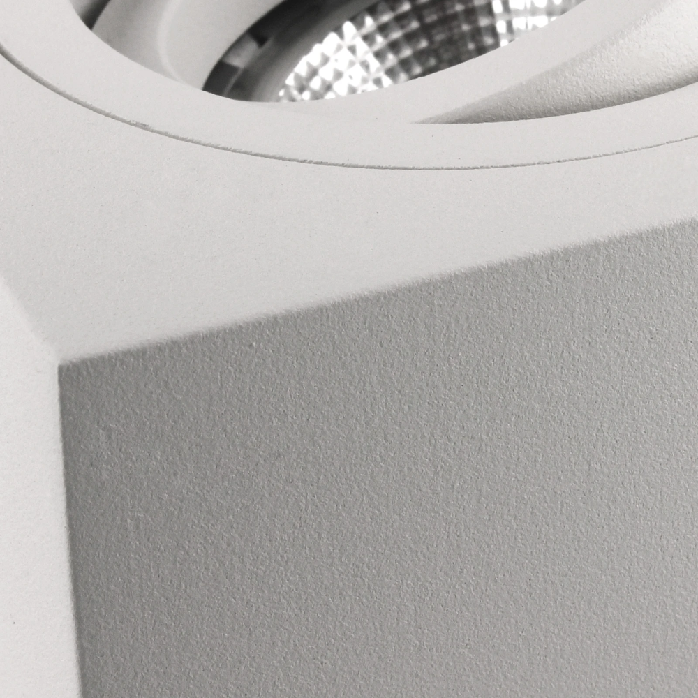 Miniatuur van Yphix opbouwspot kantelbaar carré vierkant wit GU10 (50114830)