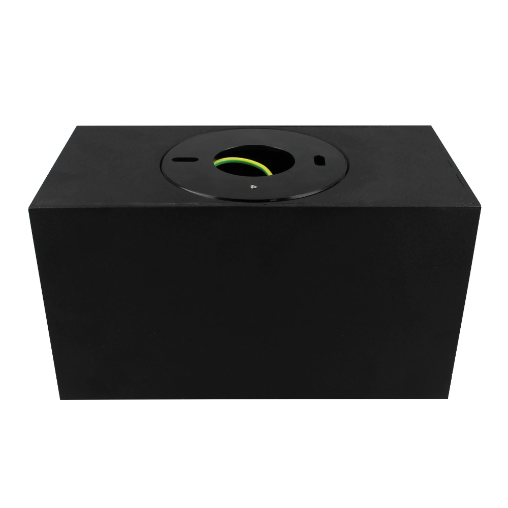 Miniatuur van Yphix opbouwspot kantelbaar dubbel vierkant zwart GU10 (50114856)