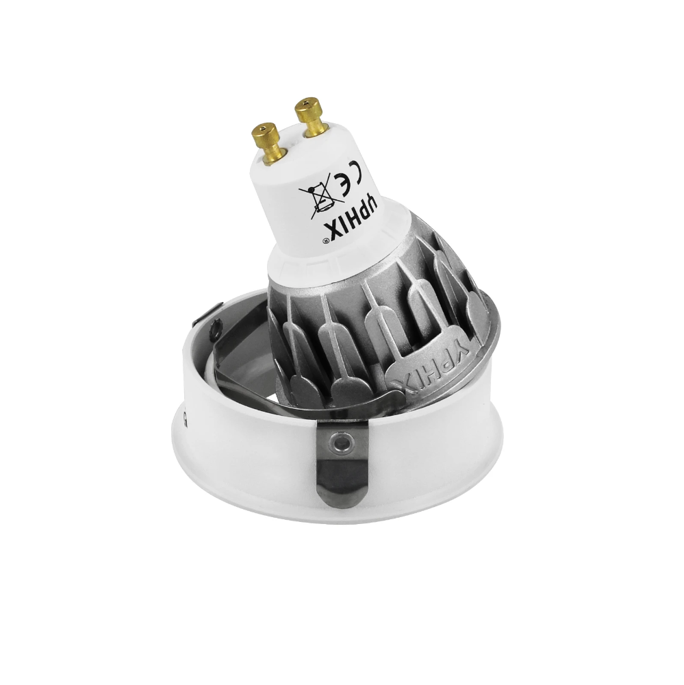 Miniatuur van Yphix opbouwspot kantelbaar enkel rond wit GU10 (50114822)