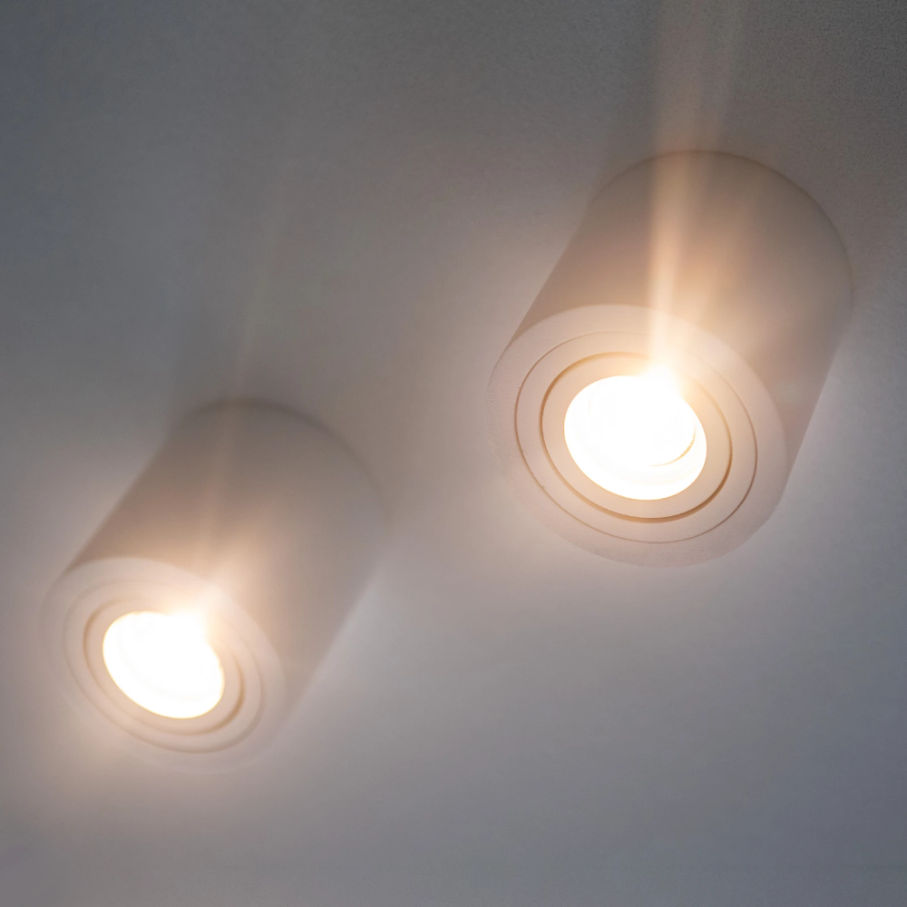 Miniatuur van Yphix opbouwspot kantelbaar enkel rond wit GU10 (50114822)