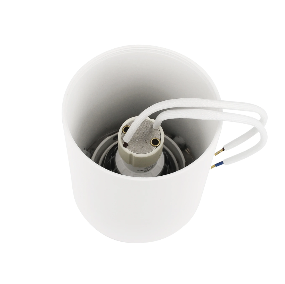 Miniatuur van Yphix opbouwspot kantelbaar enkel rond wit GU10 (50114822)