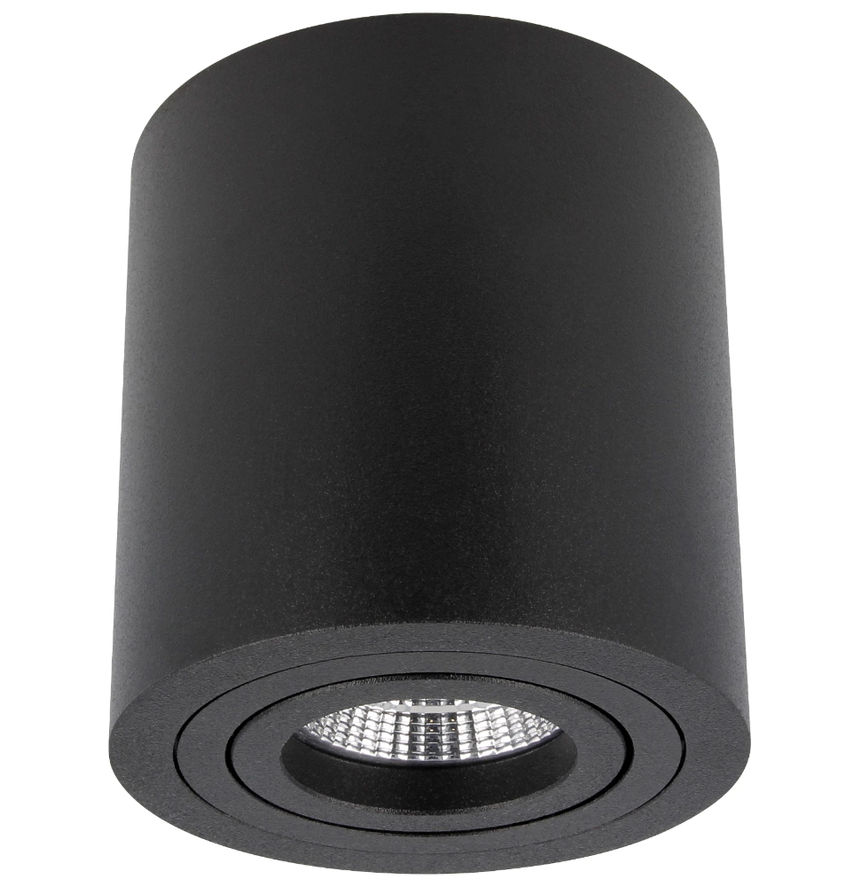 Miniatuur van Yphix opbouwspot kantelbaar enkel rond zwart GU10 (50114852)