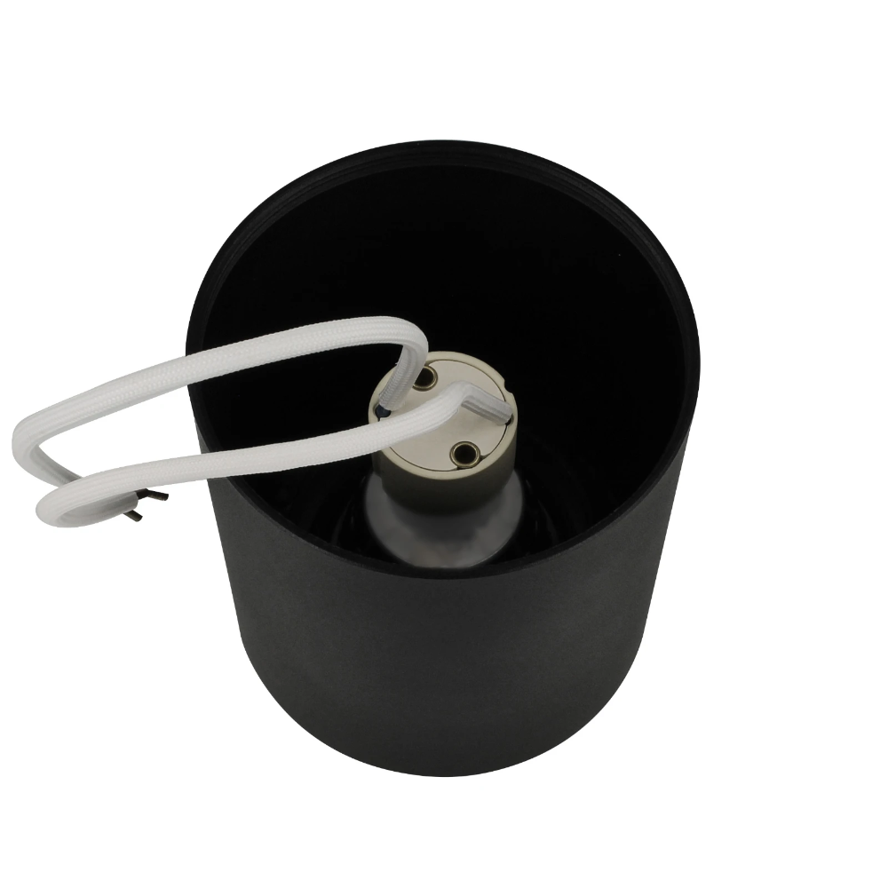 Miniatuur van Yphix opbouwspot kantelbaar enkel rond zwart GU10 (50114852)