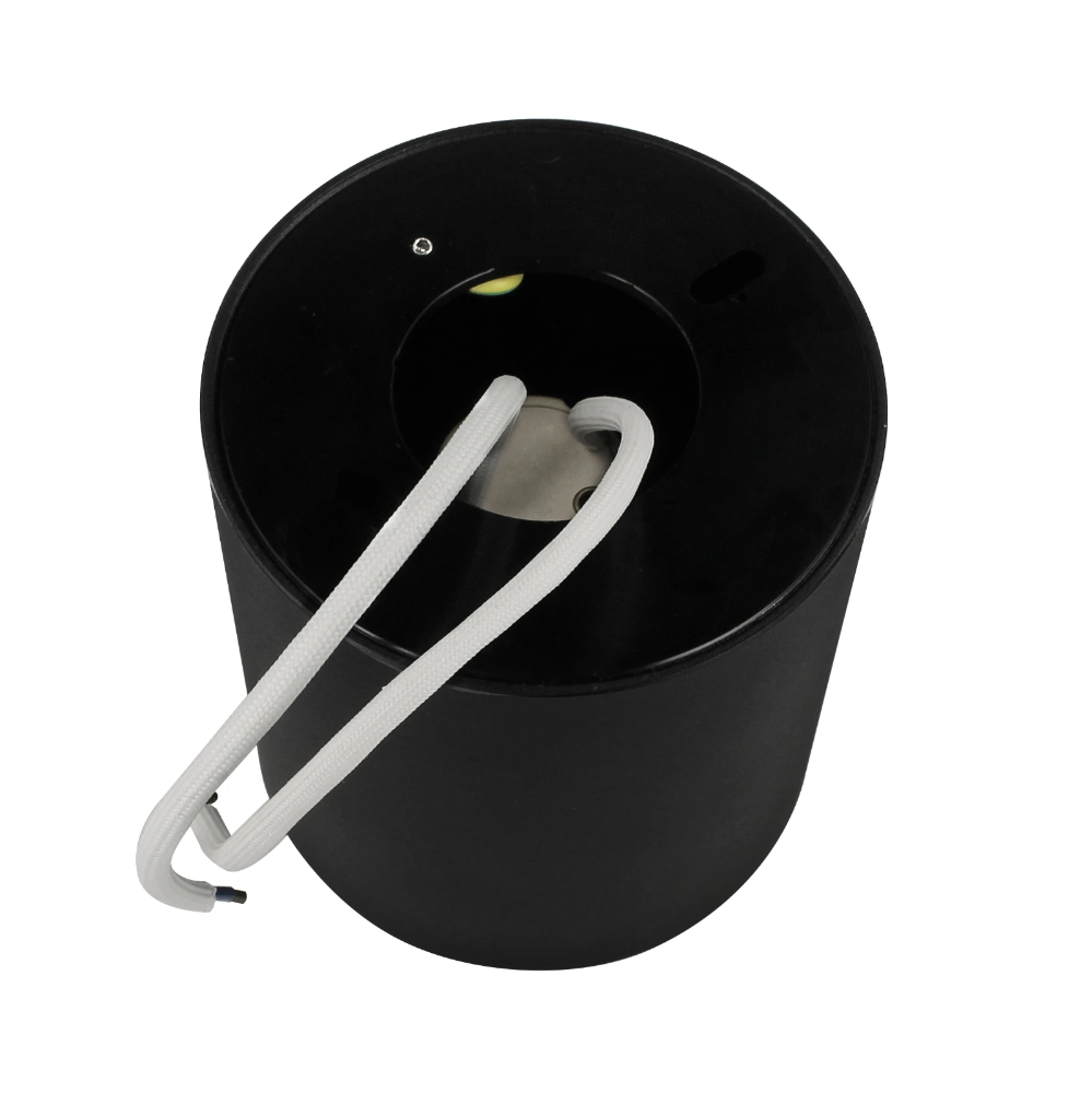 Miniatuur van Yphix opbouwspot kantelbaar enkel rond zwart GU10 (50114852)