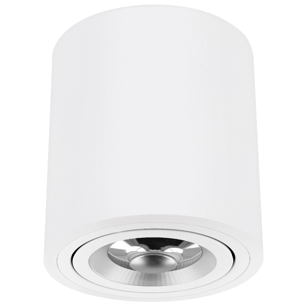 Miniatuur van Yphix opbouwspot kantelbaar enkel rond wit AR111 (50114823)