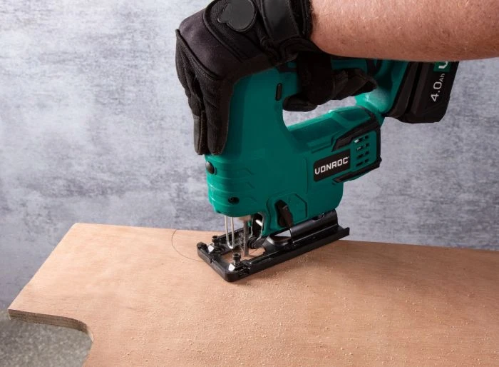 Miniatuur van VONROC accu decoupeerzaag met 3 pendelstanden 0-45° VPOWER 20V - body zonder accu en lader (JS501DC)