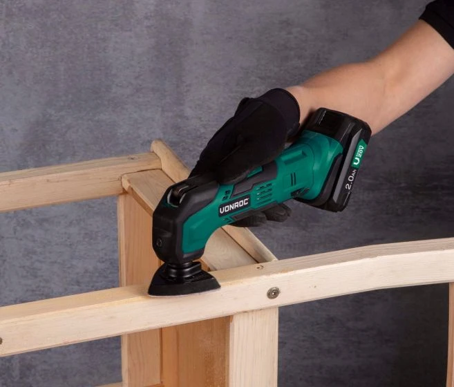 Miniatuur van VONROC accu oscillerende multitool VPOWER 20V - body zonder accu en lader (OT501DC)