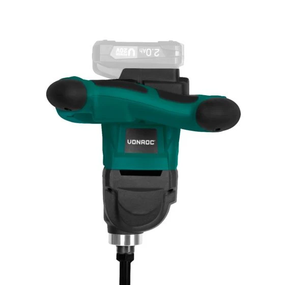 Miniatuur van VONROC accu betonmixer verfmixer VPOWER 20V - body zonder accu en lader (PM506DC)