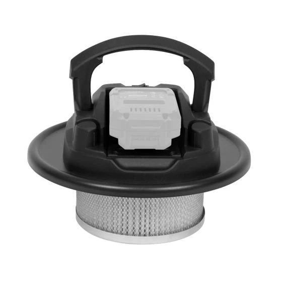 Miniatuur van VONROC accu aszuiger met HEPA filter 12 liter VPOWER 20V - body zonder accu en lader (VC507DC)