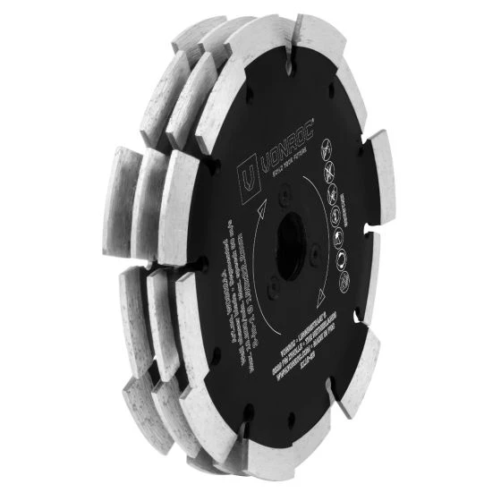 Miniatuur van VONROC 3-in-1 diamantzaagblad 150mm sleufbreedte 30mm as 22.2mm voor WC503AC (WC802AA)