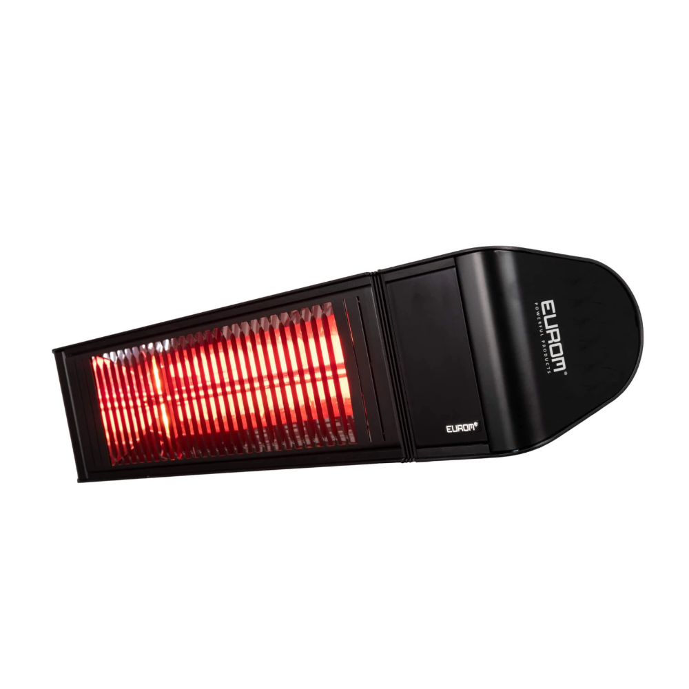 Miniatuur van Eurom elektrische terrasverwarming 2000W met afstandsbediening IP65 - zwart ( 334340)