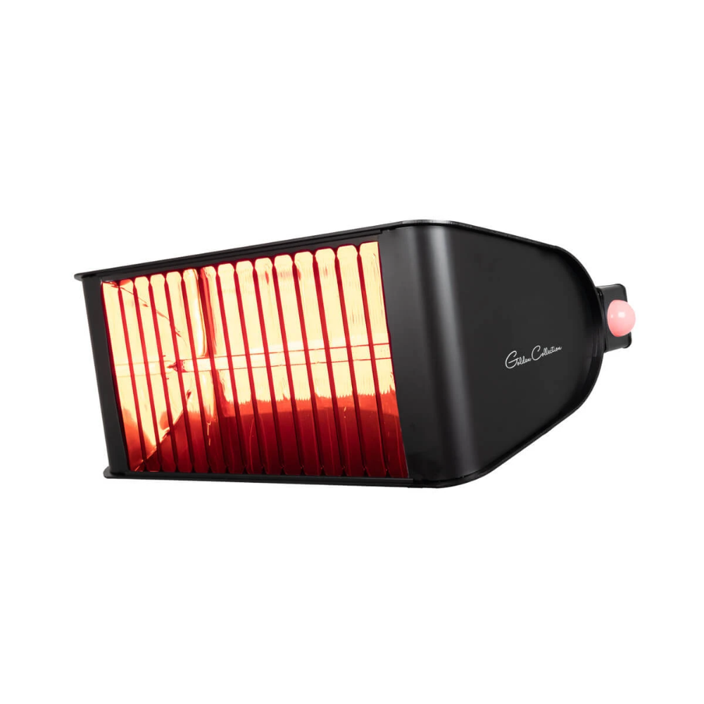 Miniatuur van Eurom elektrische terrasverwarming 2400W met afstandsbediening IP64 - zwart (334975)