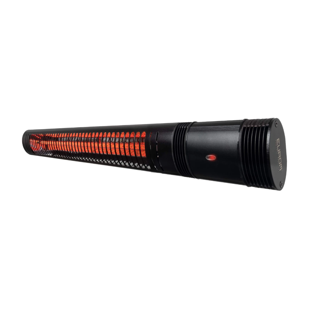 Miniatuur van Eurom elektrische terrasverwarming 2000W met afstandsbediening IP65 - zwart ( 334906)