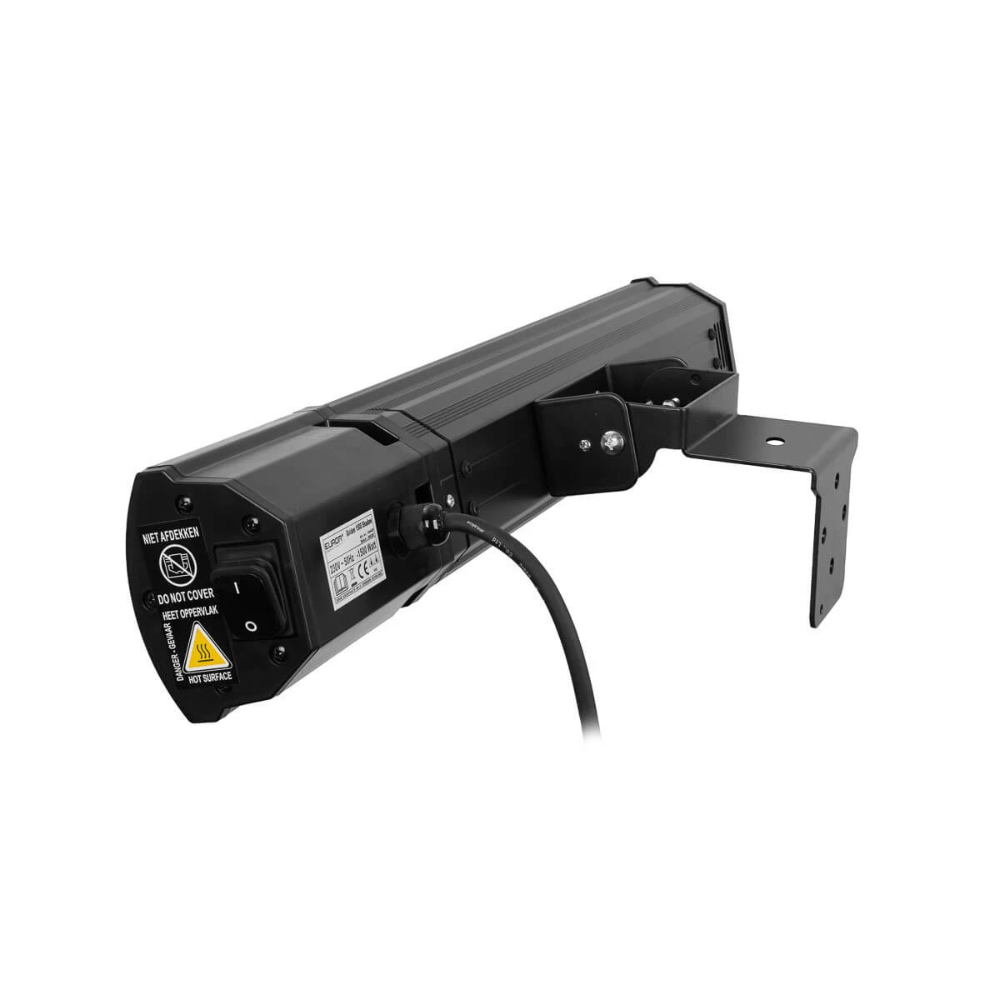 Miniatuur van Eurom elektrische terrasverwarming 1500W met afstandsbediening IP65 - zwart (334425)