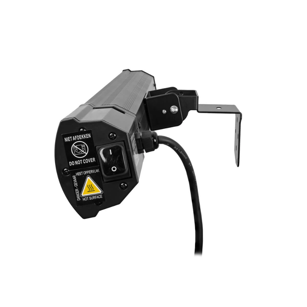 Miniatuur van Eurom elektrische terrasverwarming 2500W met afstandsbediening IP65 - zwart (334449)