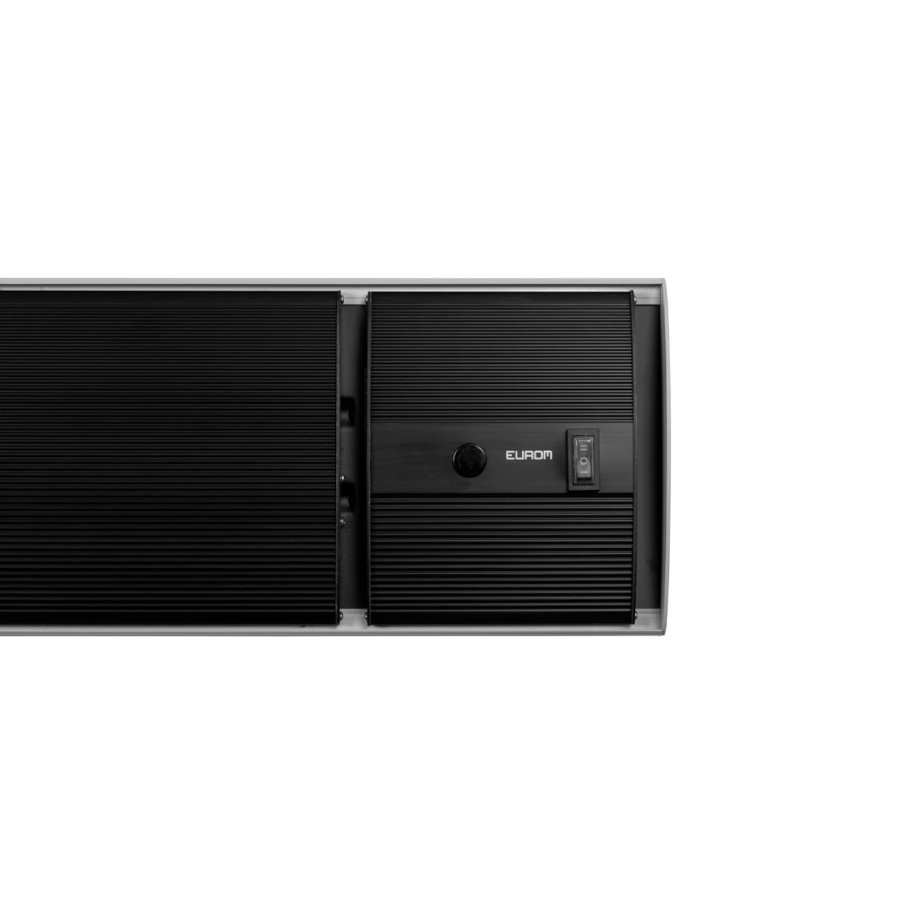 Miniatuur van Eurom elektrisch infraroodpaneel 1800W met afstandsbediening IPX4 - zwart (333930)