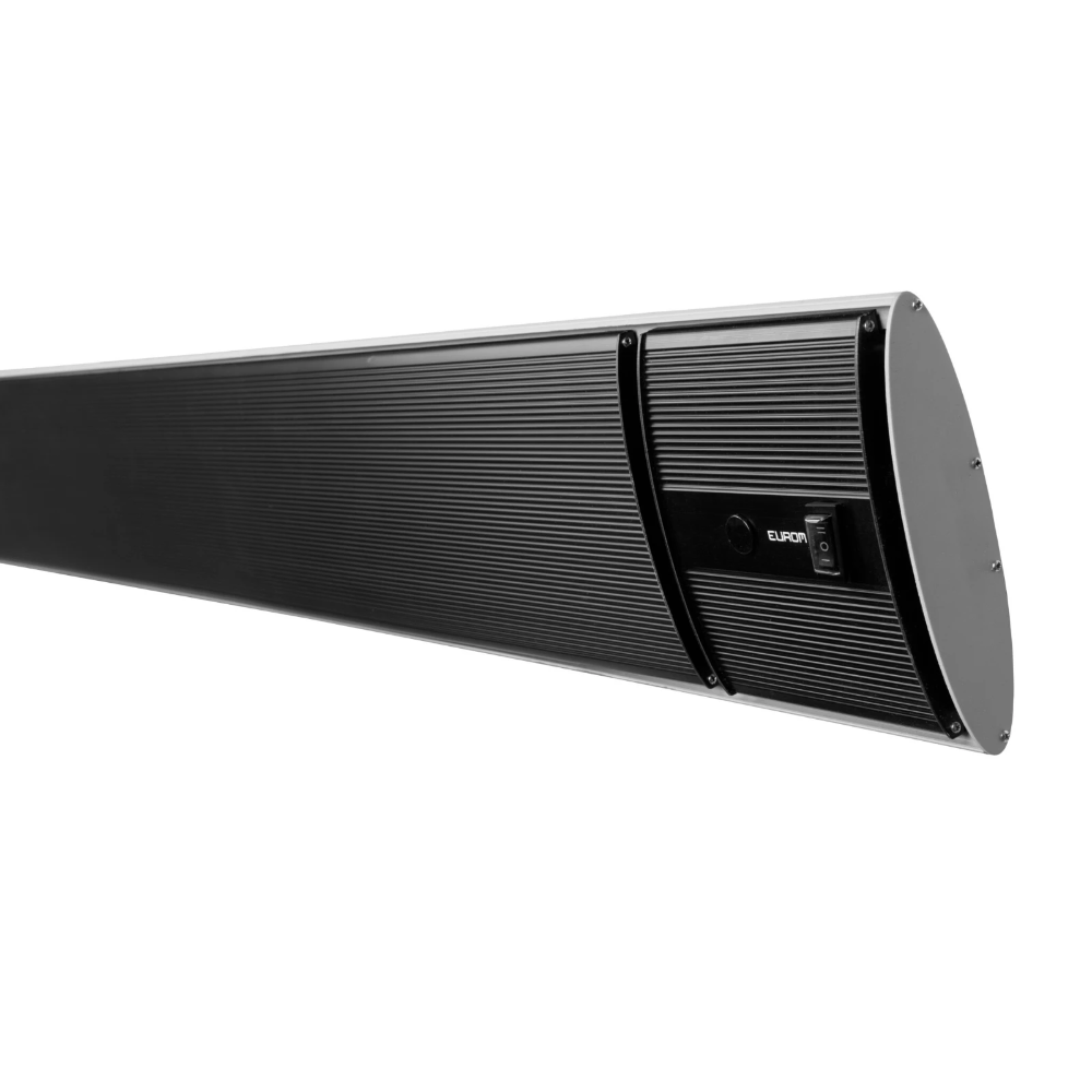 Miniatuur van Eurom elektrisch infraroodpaneel 3200W met afstandsbediening IPX4 - zwart (334289)