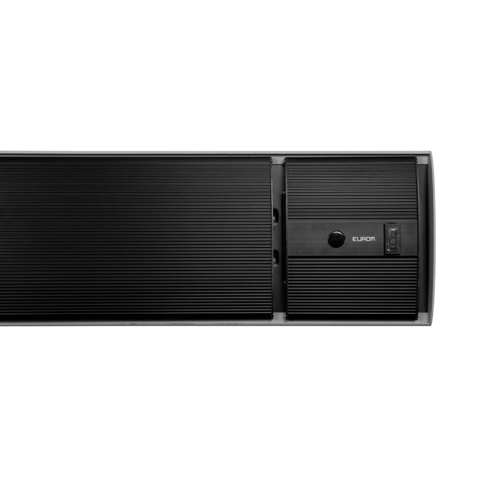Miniatuur van Eurom elektrisch infraroodpaneel 3200W met afstandsbediening IPX4 - zwart (334289)