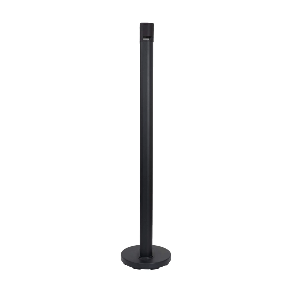 Miniatuur van Eurom elektrische staande terrrasverwarming 2000W met afstandsbediening lengte 131cm IP65 - zwart (335514)