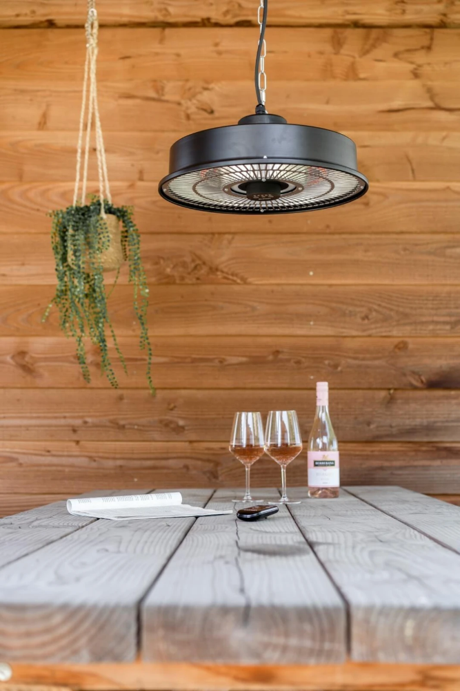 Miniatuur van Eurom elektrische partytent terrasverwarming 1500W IP24 - zwart (333282)