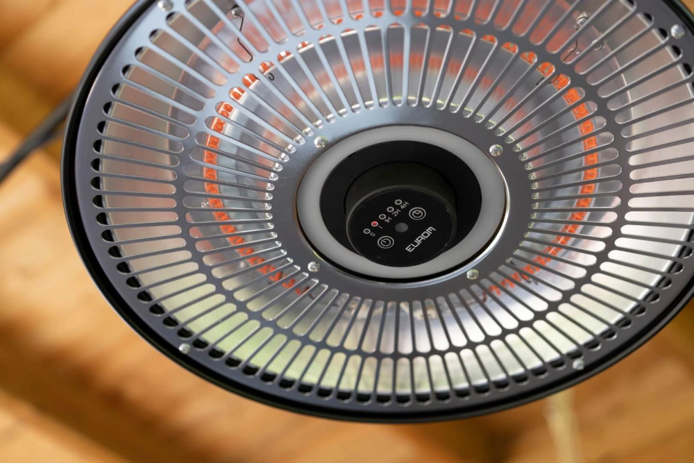 Miniatuur van Eurom elektrische partytent terrasverwarming 1500W IP24 - zwart (333282)