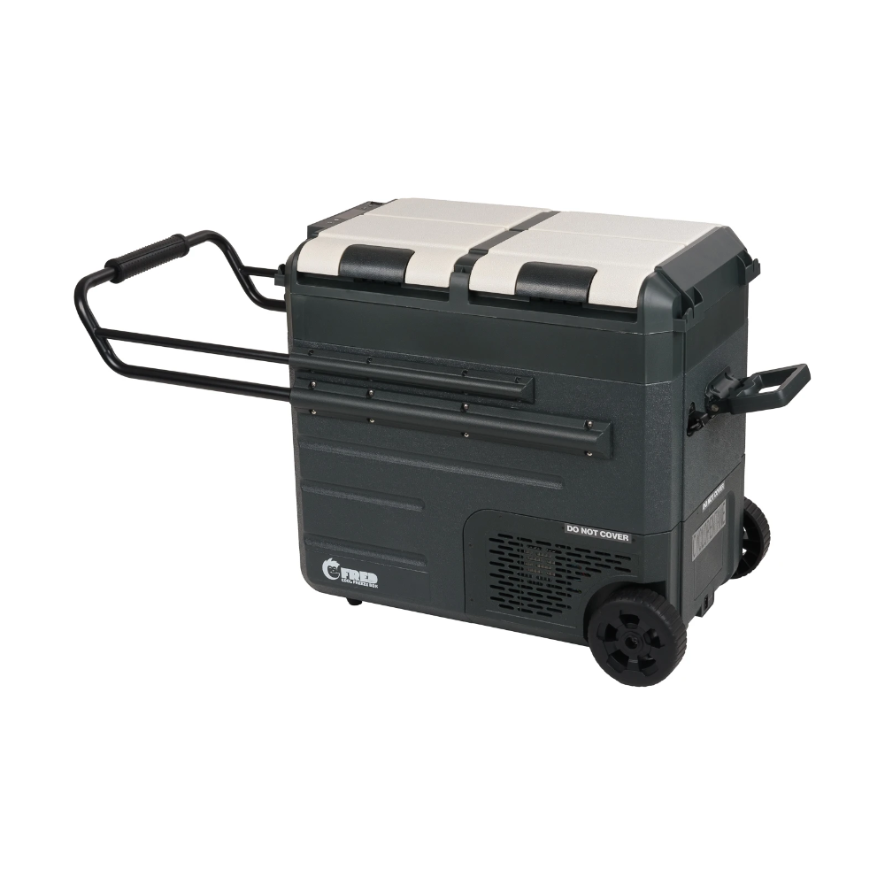 Miniatuur van Eurom Big Fred elektrische koel en vriesbox met 230V en 12/24V adapter inhoud 58 liter met wielen (388060)