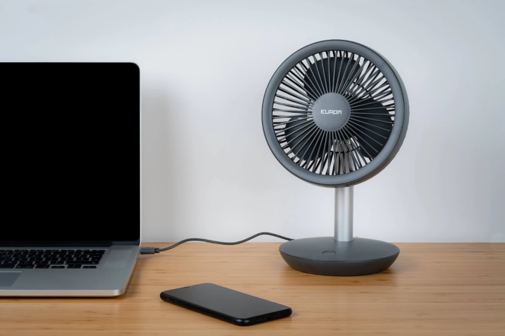 Eurom ventilator Vento - draadloos en inklapbaar
