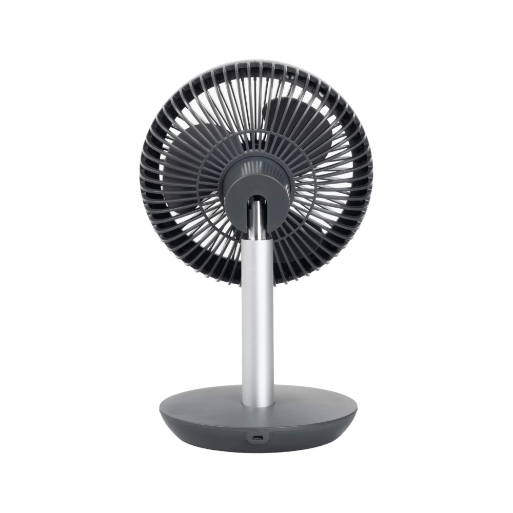 Miniatuur van Eurom draadloze mini ventilator op batterijen 4 standen 27.5 cm - grijs (384659)