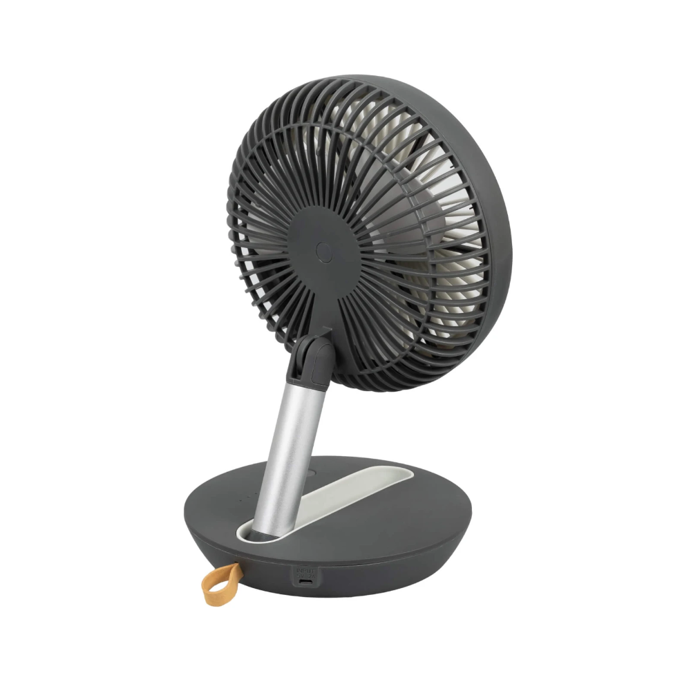 Miniatuur van Eurom draadloze oplaadbare en opvouwbare mini ventilator 4 standen 27.5cm - zwart (384642)