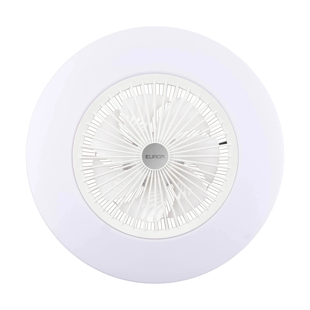 Miniatuur van Eurom plafond ventilator met lamp 43W 3 standen diameter 30CM met afstandsbediening - wit (385281)