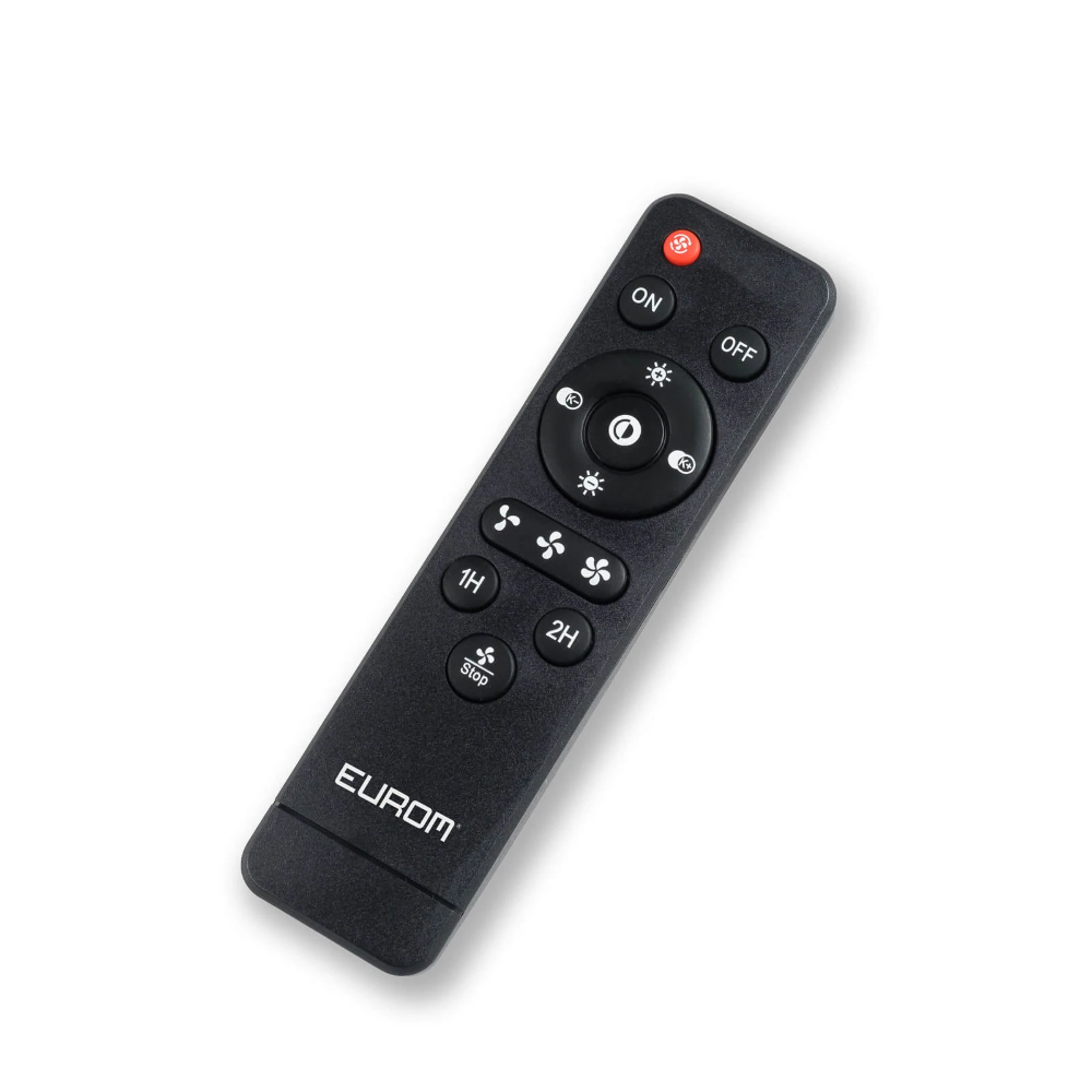 Miniatuur van Eurom plafond ventilator met lamp 43W 3 standen diameter 30CM met afstandsbediening - wit (385281)