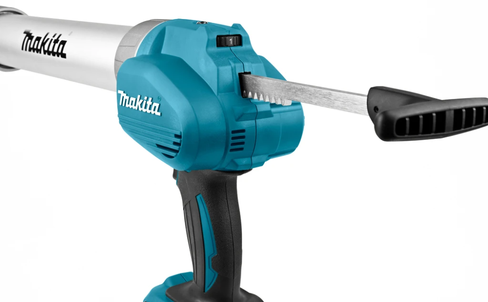 Miniatuur van Makita accu lijm- en kitspuit met spuitmond en patroonhouder voor kitkokers en worsten 18V basic body in koffer (DCG180ZXK)