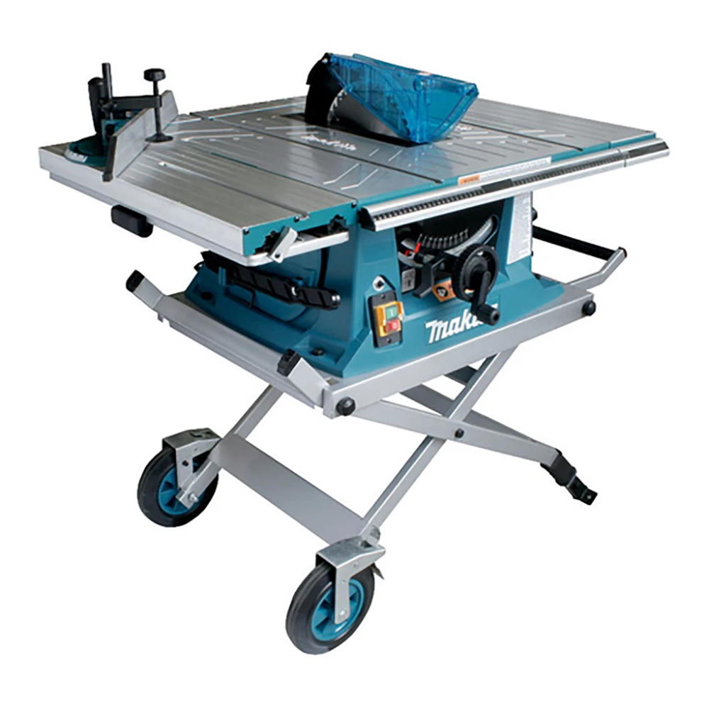 Miniatuur van Makita zaagtafel 260mm 1500W 230V met onderstel met wielen (MLT100NX1)