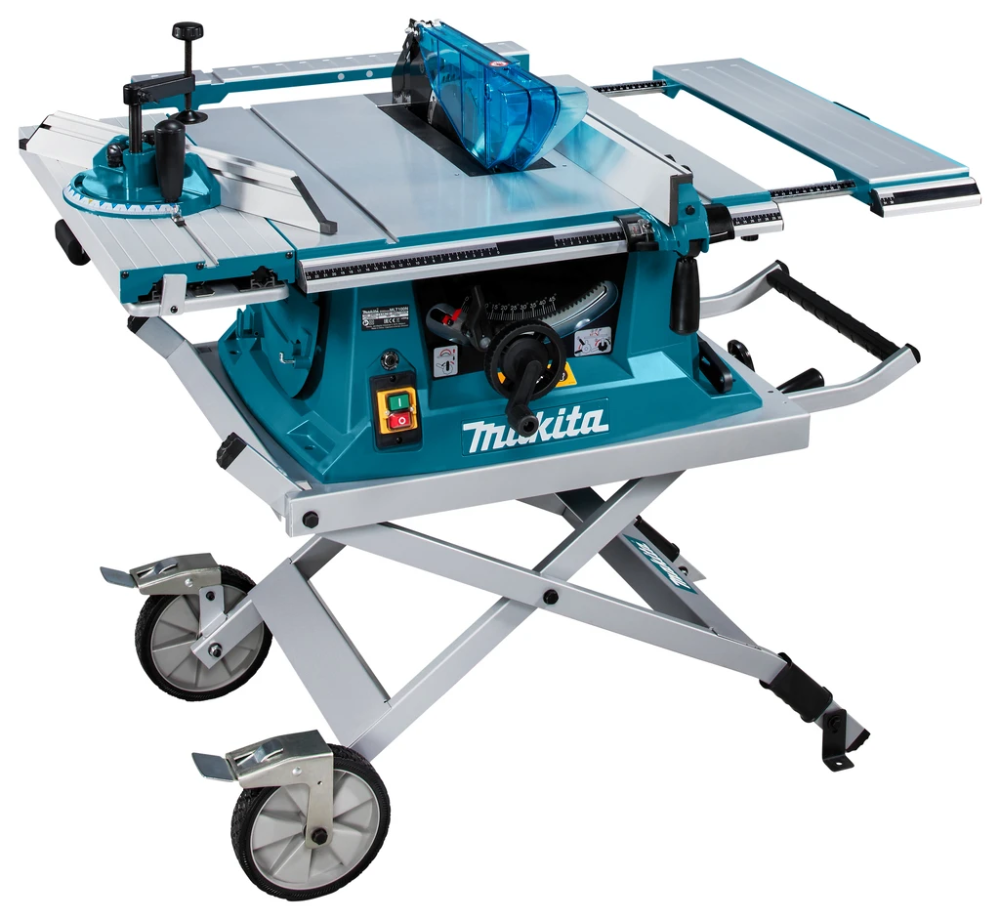 Miniatuur van Makita zaagtafel 260mm 1500W 230V met onderstel met wielen (MLT100NX1)