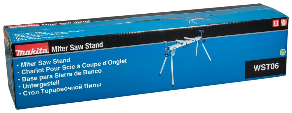 Miniatuur van Makita onderstel voor afkortzaag universeel verrijdbaar max 225kg 1280-2550mm (DEBWST06)
