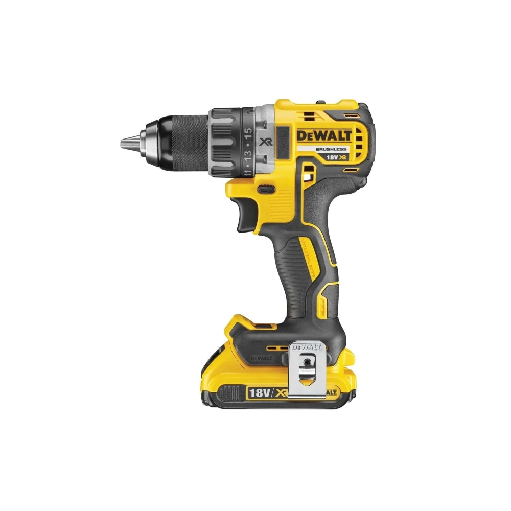 Miniatuur van DeWALT accu schroefboormachine 18V XR 2x2.0Ah en multilader in TSTAK koffer (DCD791D2-QW)