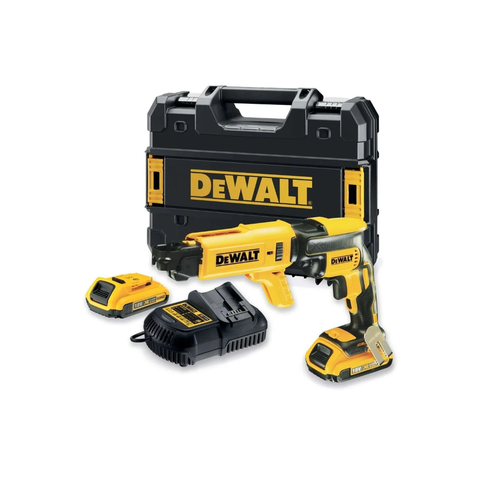 Miniatuur van DeWALT accu bandschroefmachine 25-55mm 18V 2x2.0Ah en multilader in TSTAK koffer (DCF620D2K-QW)