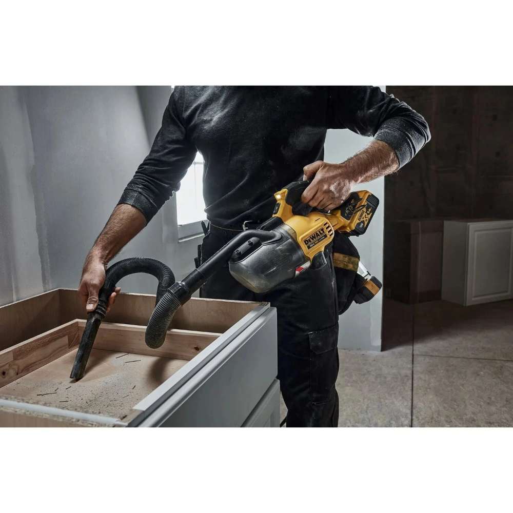 Miniatuur van DeWALT accu steelstofzuiger L-klasse 18V XR basic body in opbergtas (DCV501LN-XJ)