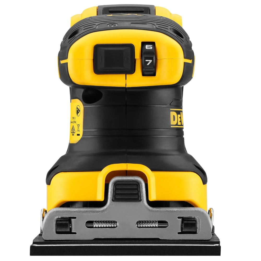 Miniatuur van DeWALT accu vlakschuurmachine 115x115mm 18V XR basic body in TSTAK koffer (DCW200NT-XJ)