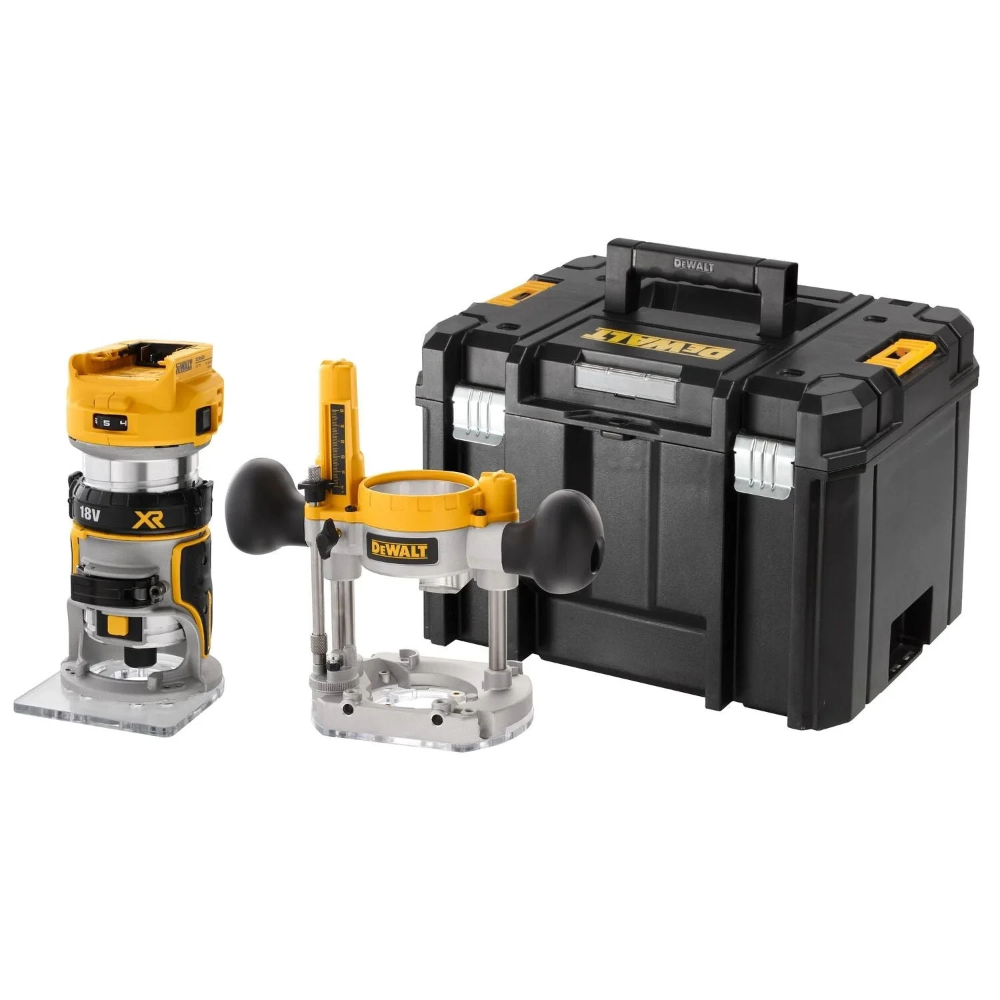 Miniatuur van DeWALT accu bovenfrees kantenfrees 18V XR basic body in TSTAK koffer (DCW604NT-XJ)