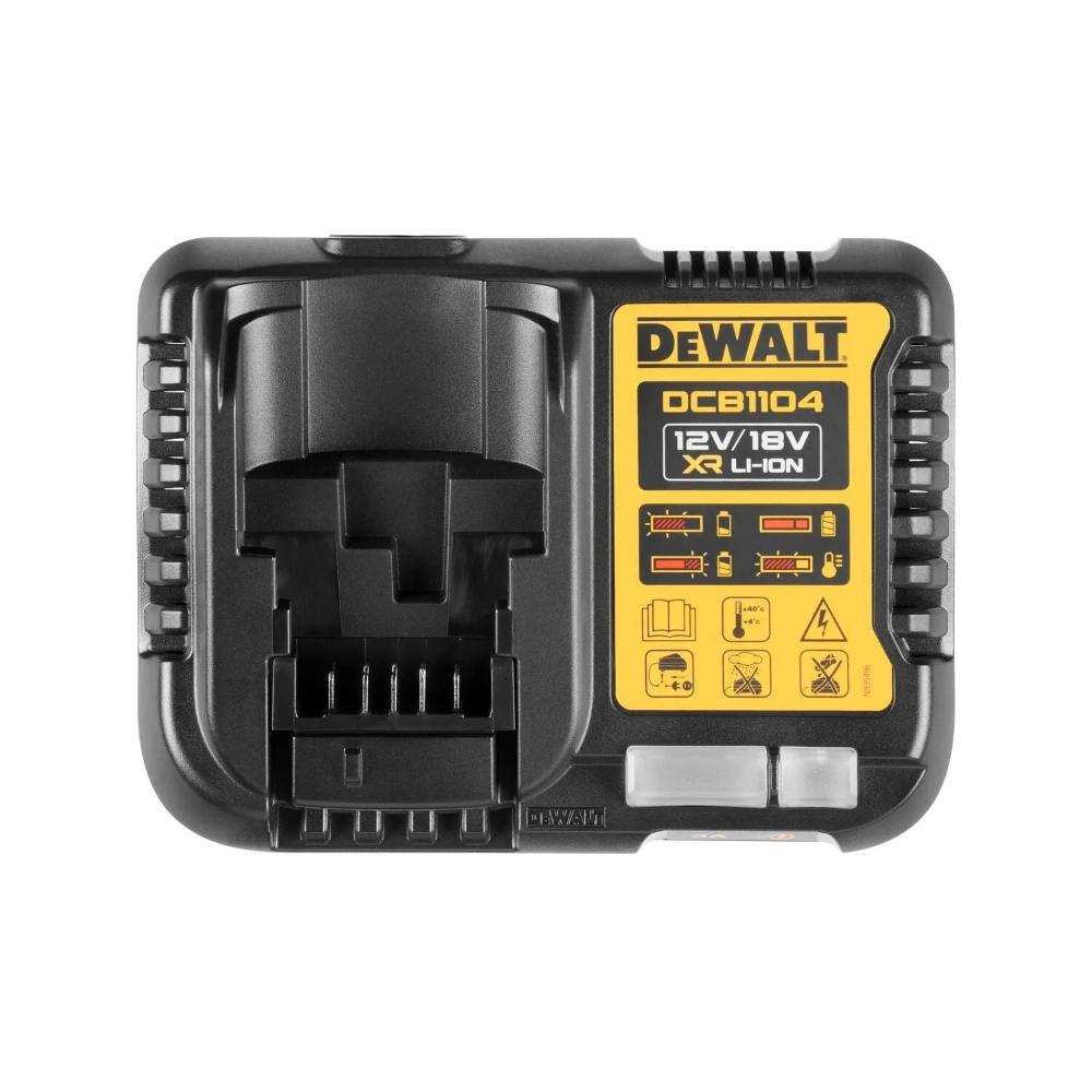 Miniatuur van DeWALT starterset multilader en 2x5.0Ah accu 18V XR Li-ion (DCB1104P2-QW)