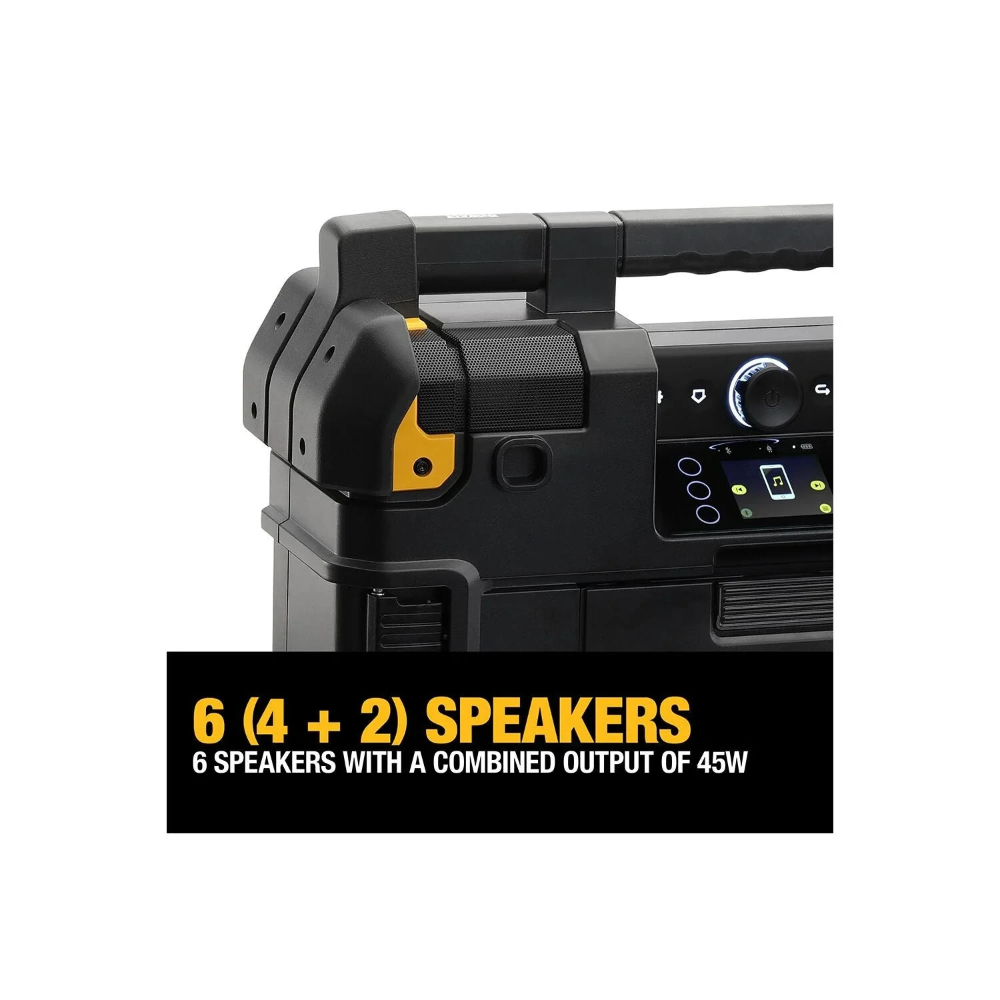 Miniatuur van DeWALT DAB+ FM bluetooth bouwradio 18V XR TSTAK (DWST1-81078-QW)