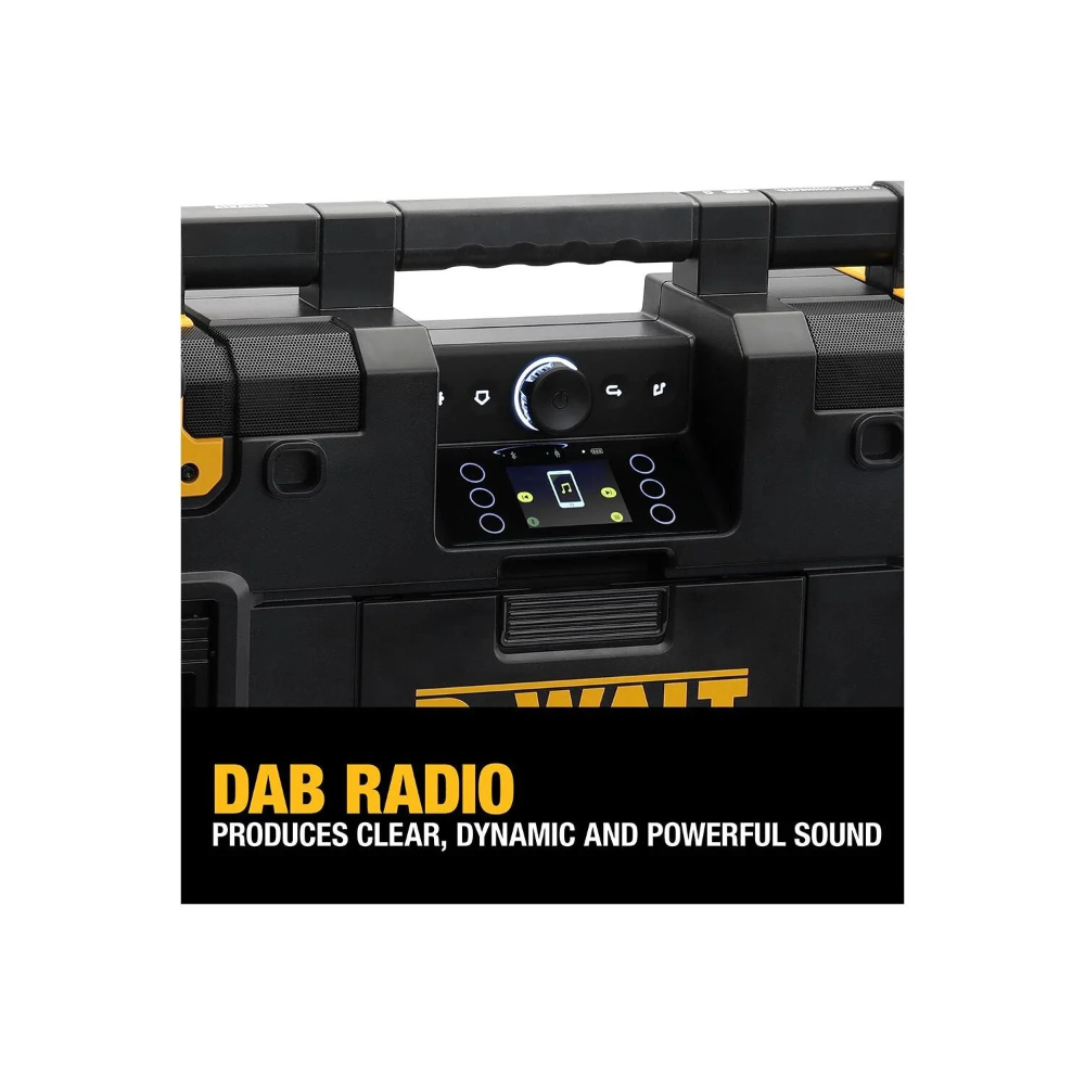 Miniatuur van DeWALT DAB+ FM bluetooth bouwradio 18V XR TSTAK (DWST1-81078-QW)