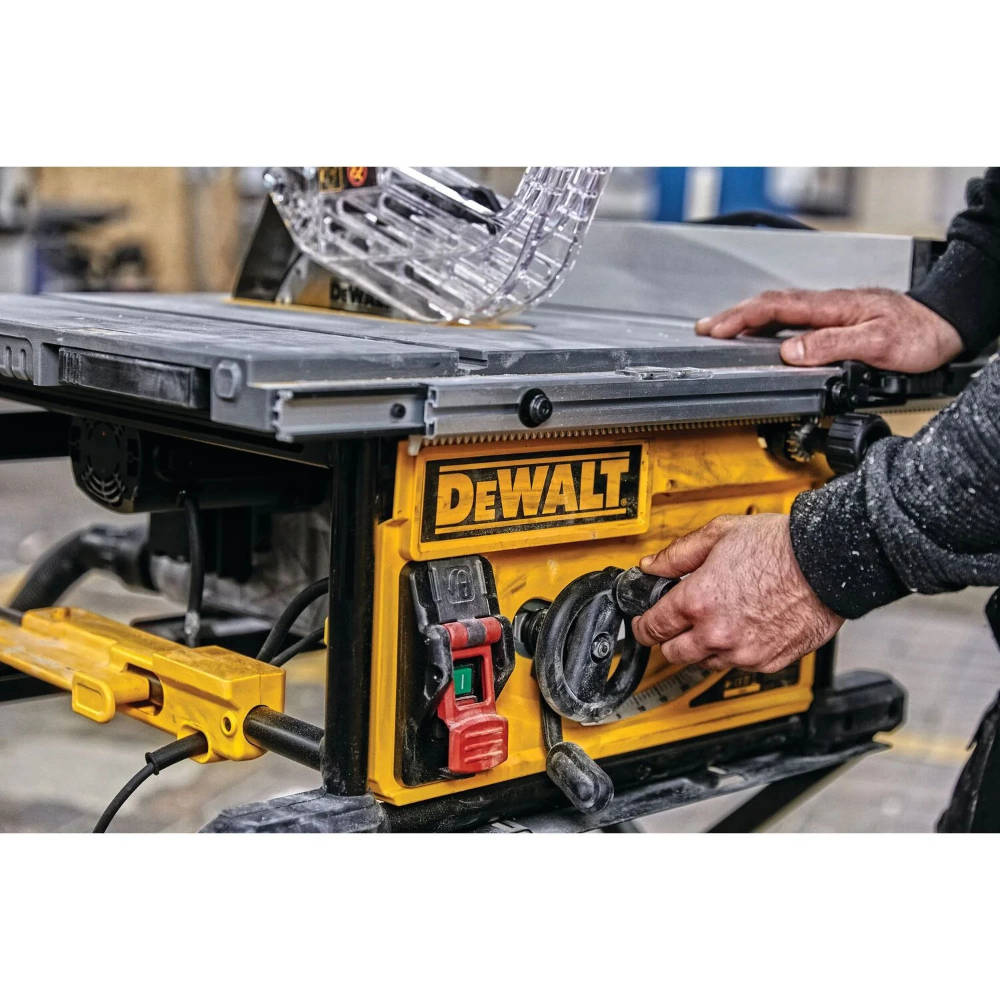 Miniatuur van DeWALT zaagtafel 250mm 2000W 230V DWE7492 met verrijdbaar onderstel DWE74911 (DWE7492SET)