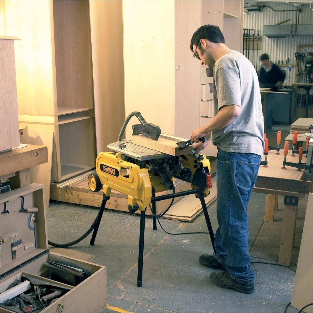 Miniatuur van DeWALT combinatiezaag tafelzaag en afkortzaag 305mm 2000W 230V met XPS (D27107XPS-QS)