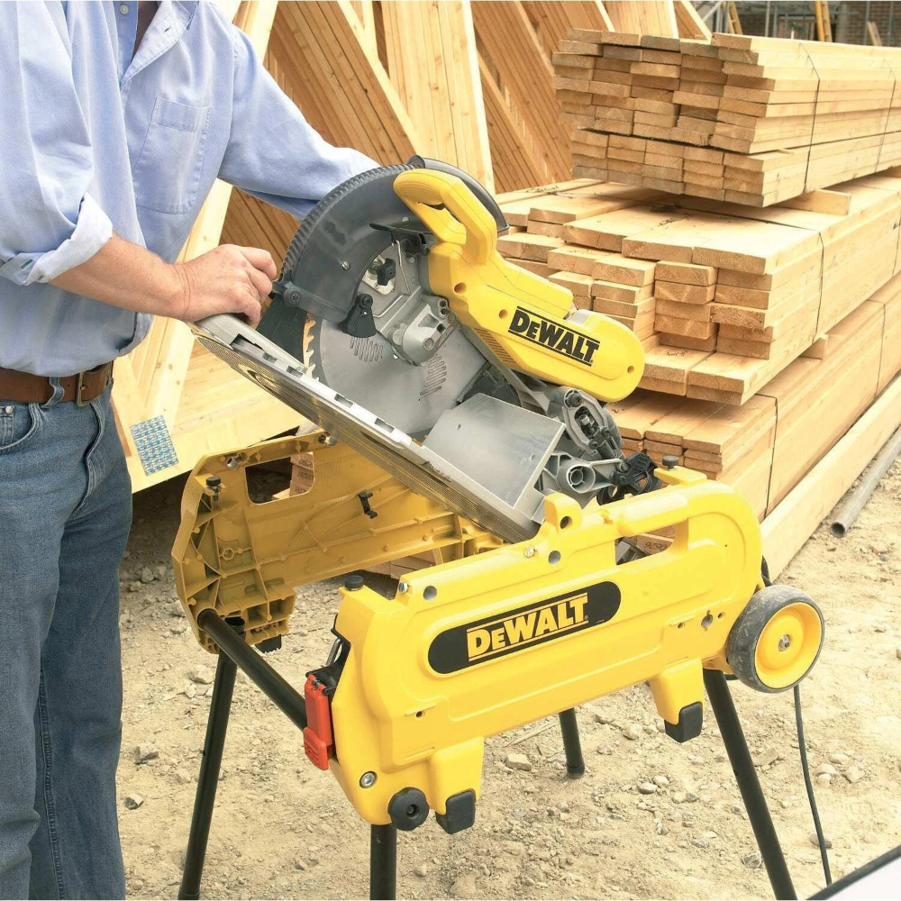 Miniatuur van DeWALT combinatiezaag tafelzaag en afkortzaag 305mm 2000W 230V met XPS (D27107XPS-QS)