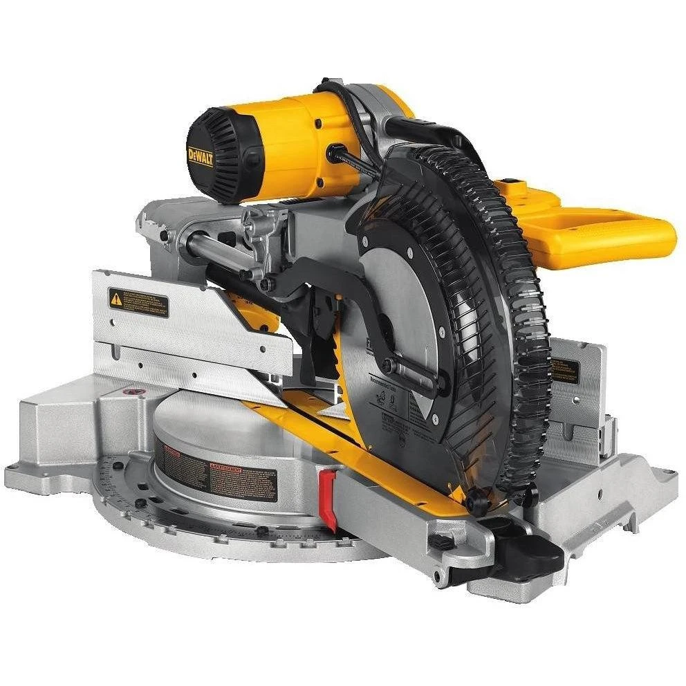 Miniatuur van DeWALT telescopische afkortzaag met XPS 305mm 1675W 230V dubbel verstek en kantelbaar (DWS780-QS)